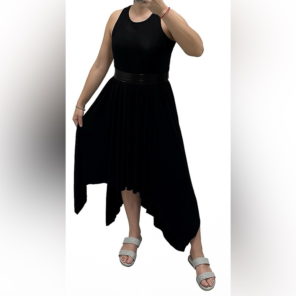 ✨ NEW Bebe Black High-Low Dress – Size S ✨ - Picture 1 of 9